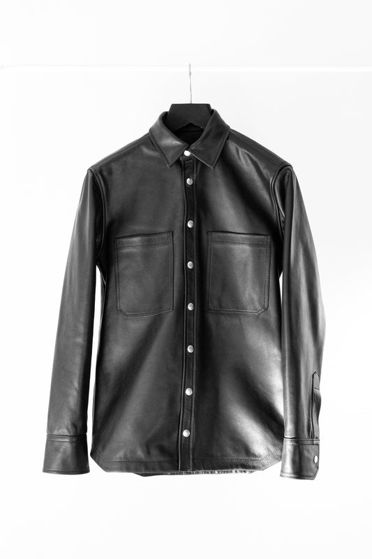 SN0004 STABB LEATHER SHIRT