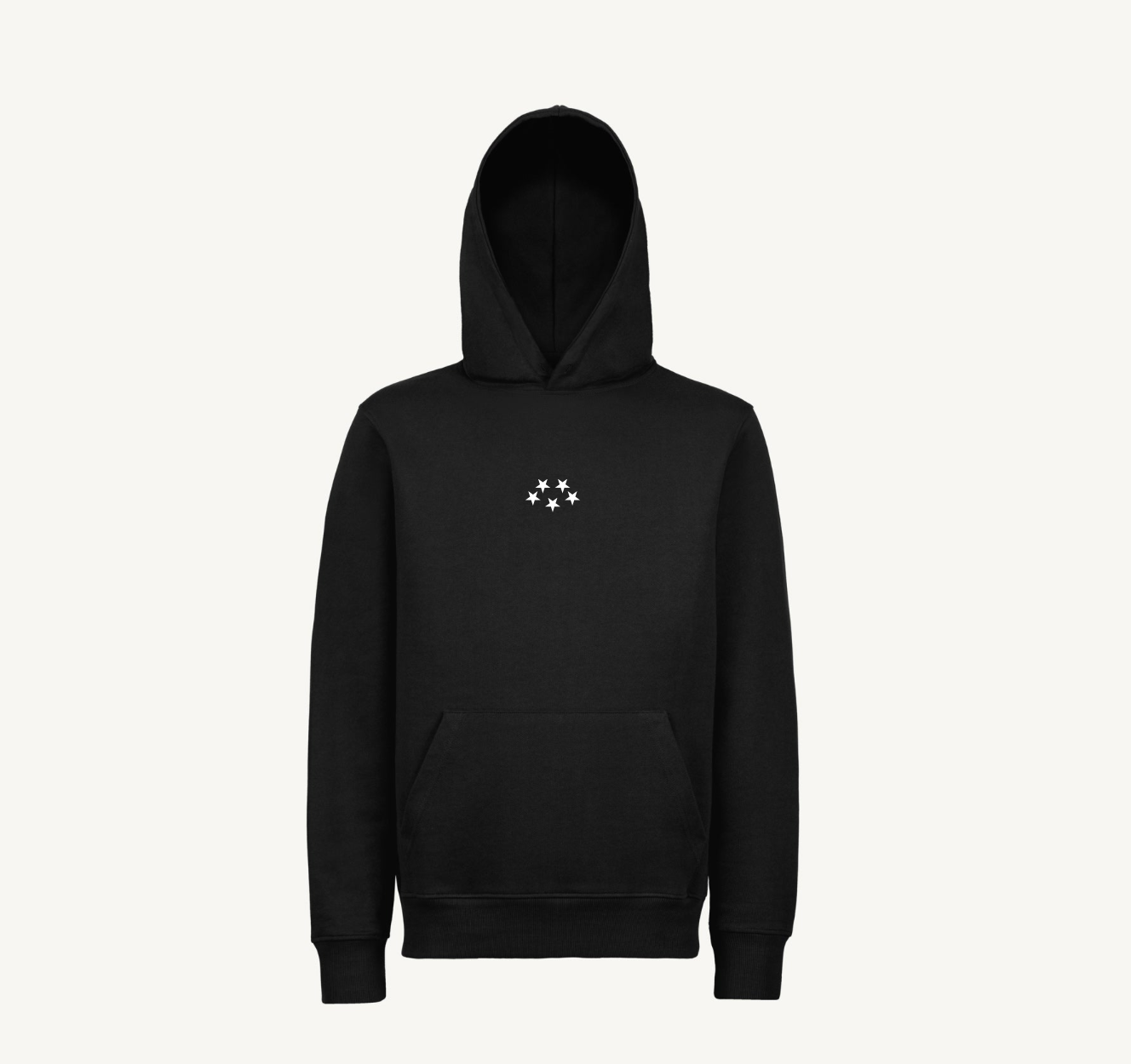 STARS EMBROIDERY HOODIE