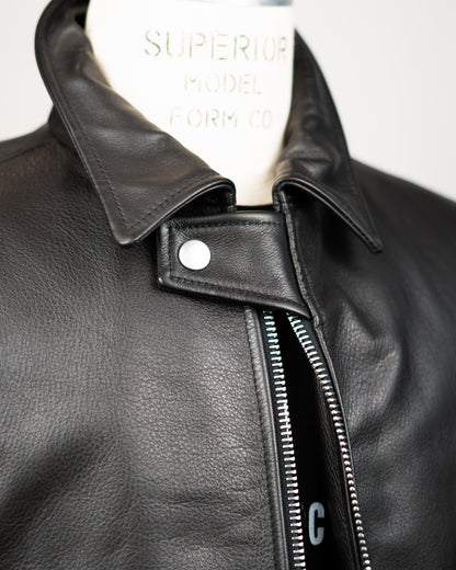 JKEEFER Ian Leather Jacket detail image