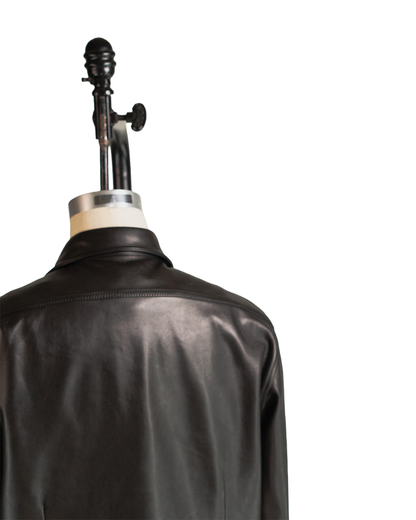 JKEEFER stabb leather shirt 